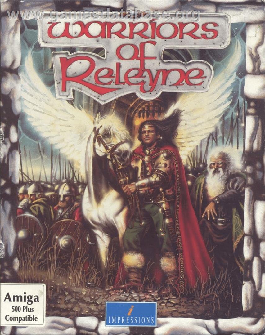 Warriors Of Releyne - Commodore Amiga - Artwork - Box